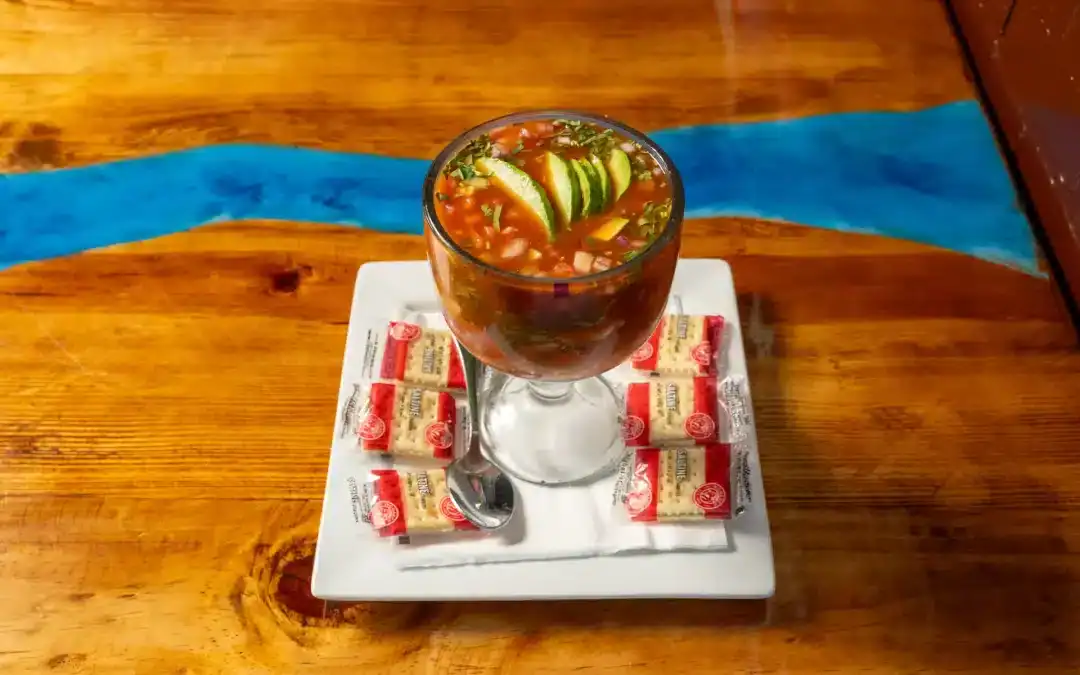 Coctel de Camarón y Pulpo